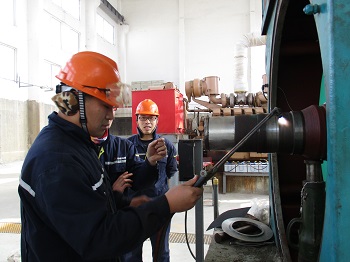 高壓電機(jī)軸劃傷在線修復(fù)